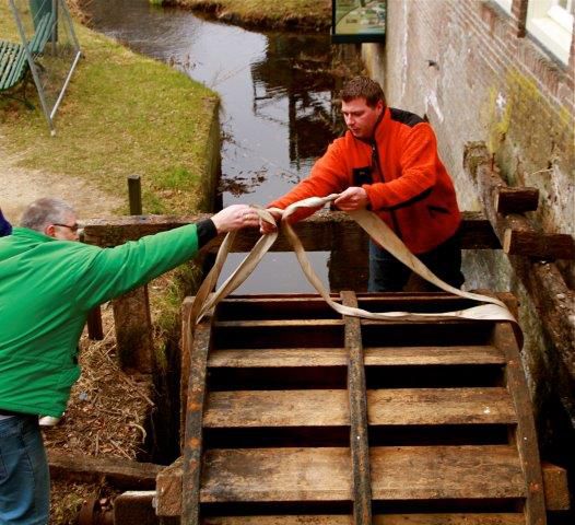 Nieuw waterrad voor de Begijnenmolen